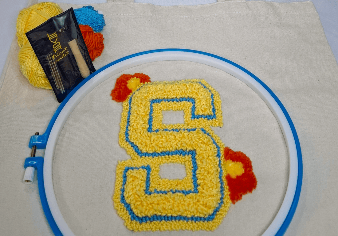 Crea la tua borsa personalizzata con il Punch Needle