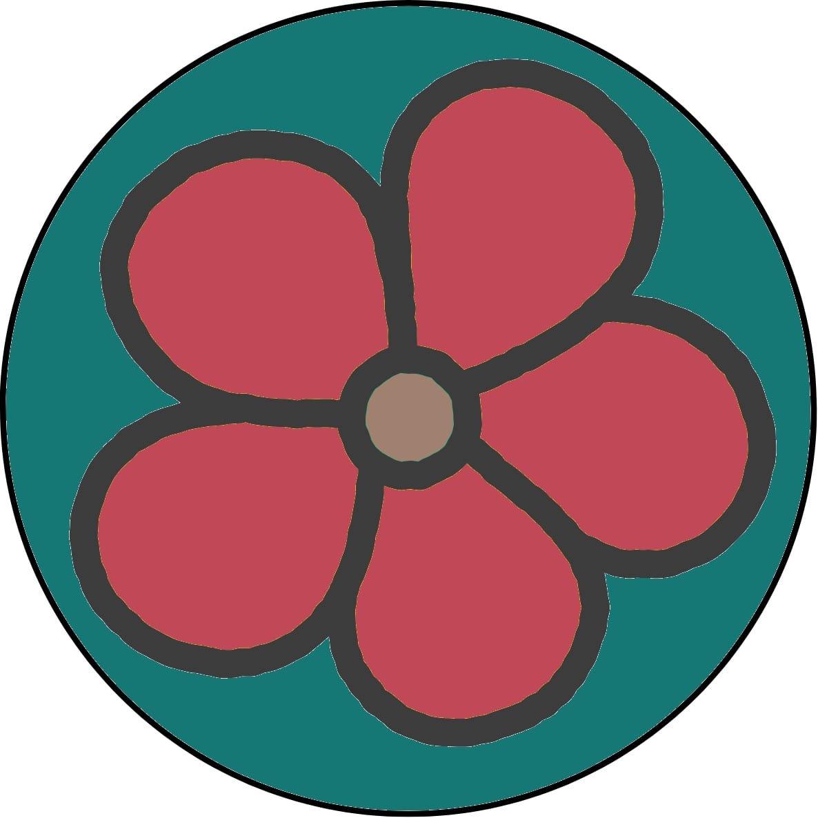 Fiorellino in acrilico