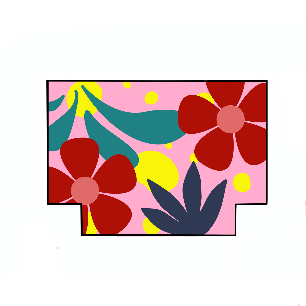 Pochettina porta oggetti o porta trucchi