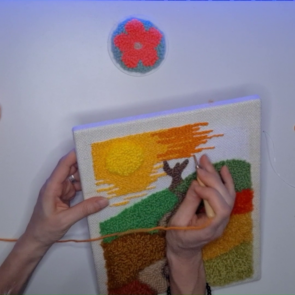 Corso di ricamo con Punch Needle "Arazzo Artistico"