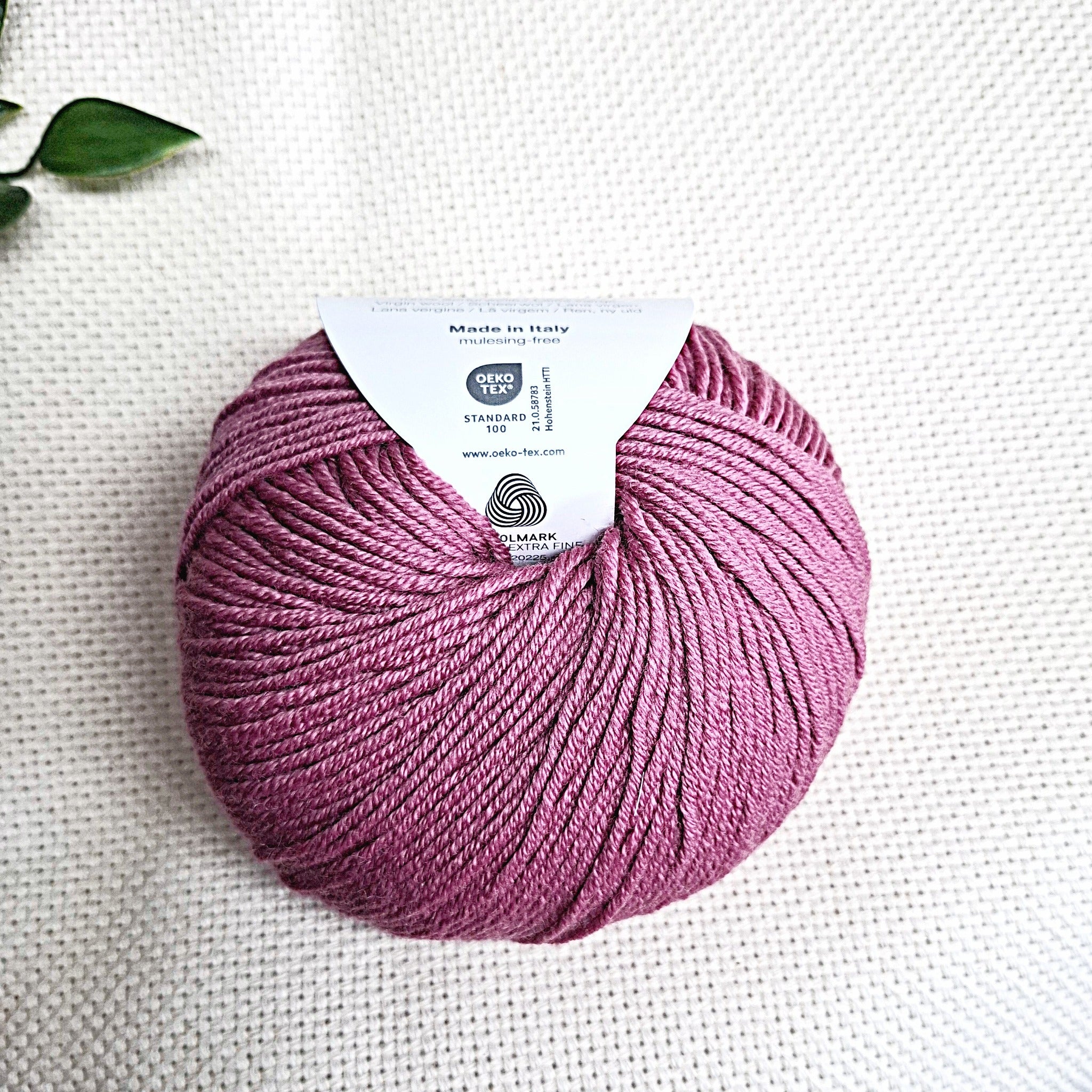 Filato per punch needle 3 mm color orchidea
