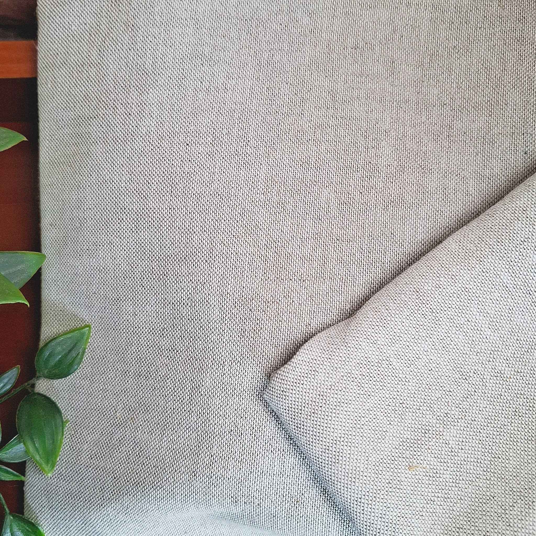 tessuto di misto lino per punch needle fini