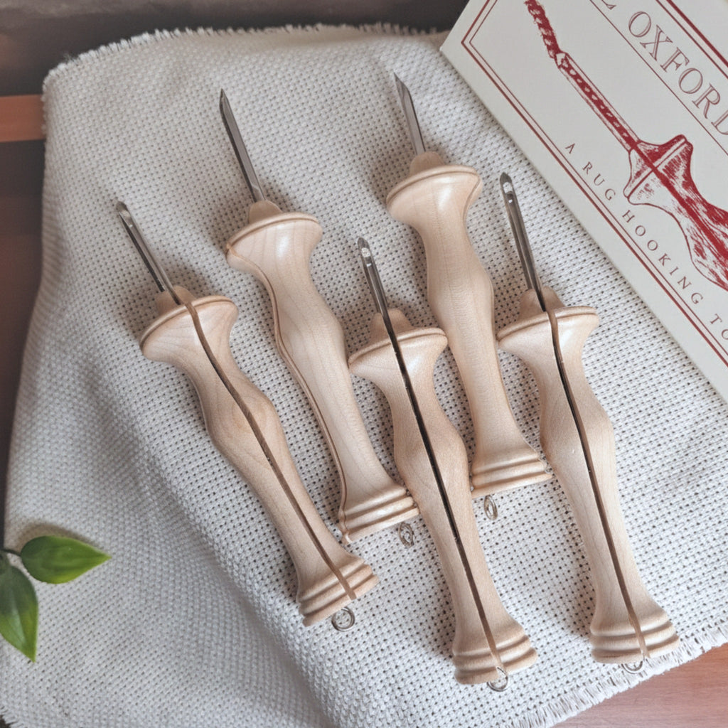 5 aghi Oxford Punch Needle tipologia "Fine" con scatola che li contiene singolarmente